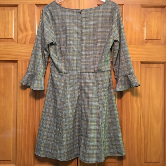 Gypsies & Moondust Plaid Dress - Picture 2 of 6